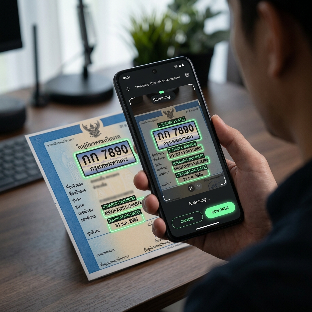 AI OCR Registration Scan