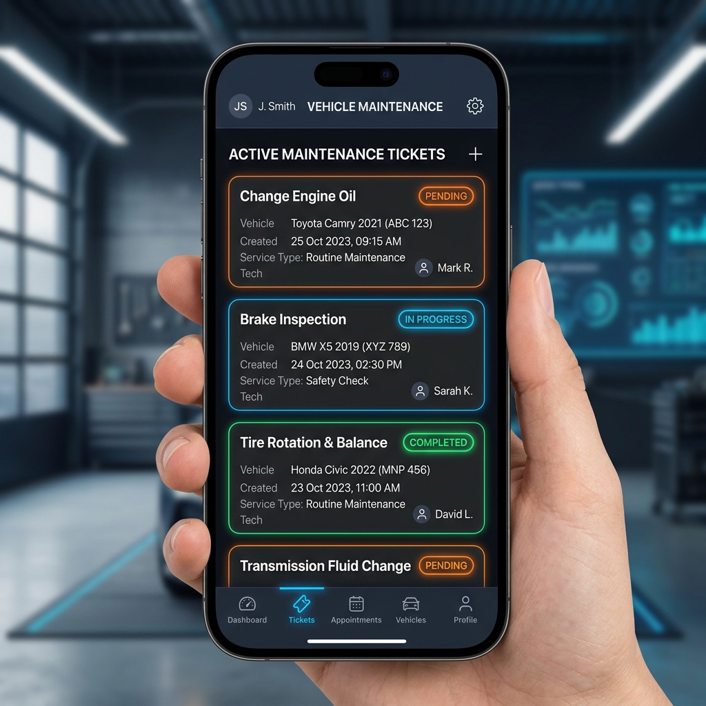 Fleet Maintenance Control